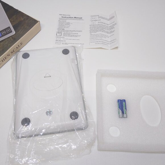 BACK KTCL Digital Food Kitchen Shipping Scale 22lb LCD Display Multifunction NIB - Picture 3 of 10